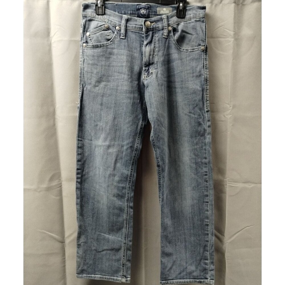 Rock&Republic Men's Blue Pants/Jeans/Straight Leg 30x30 SKU 3692